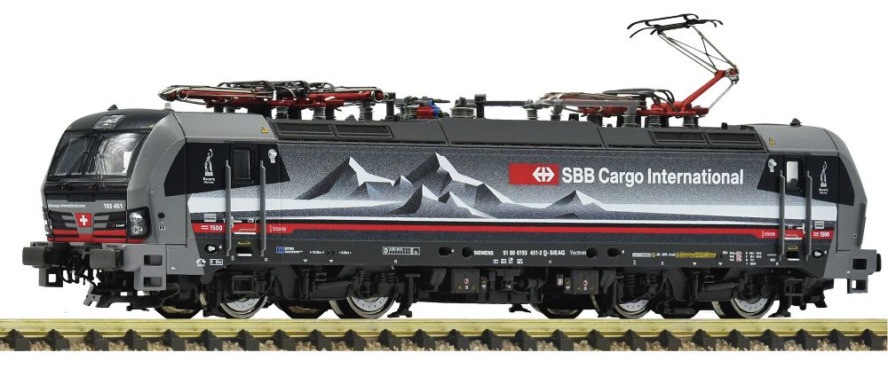 Fleischmann 7560048 Elektrolok 193 451-2 SBB Cargo International Spur N