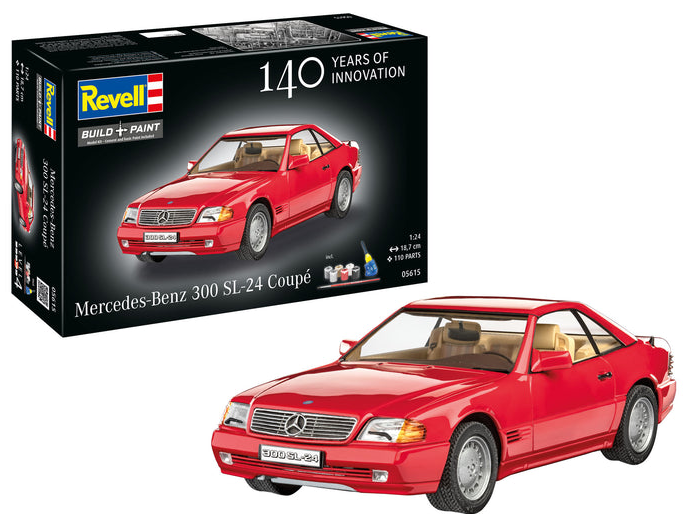 Revell 05615 MB 300 SL-24 Coupé (140 Years of Innovation) 1:24