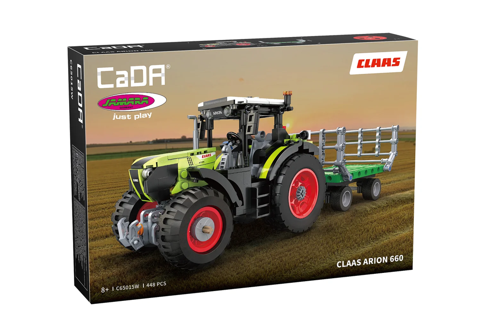 CaDA C65015W Claas Arion 660 1:24 Bricks