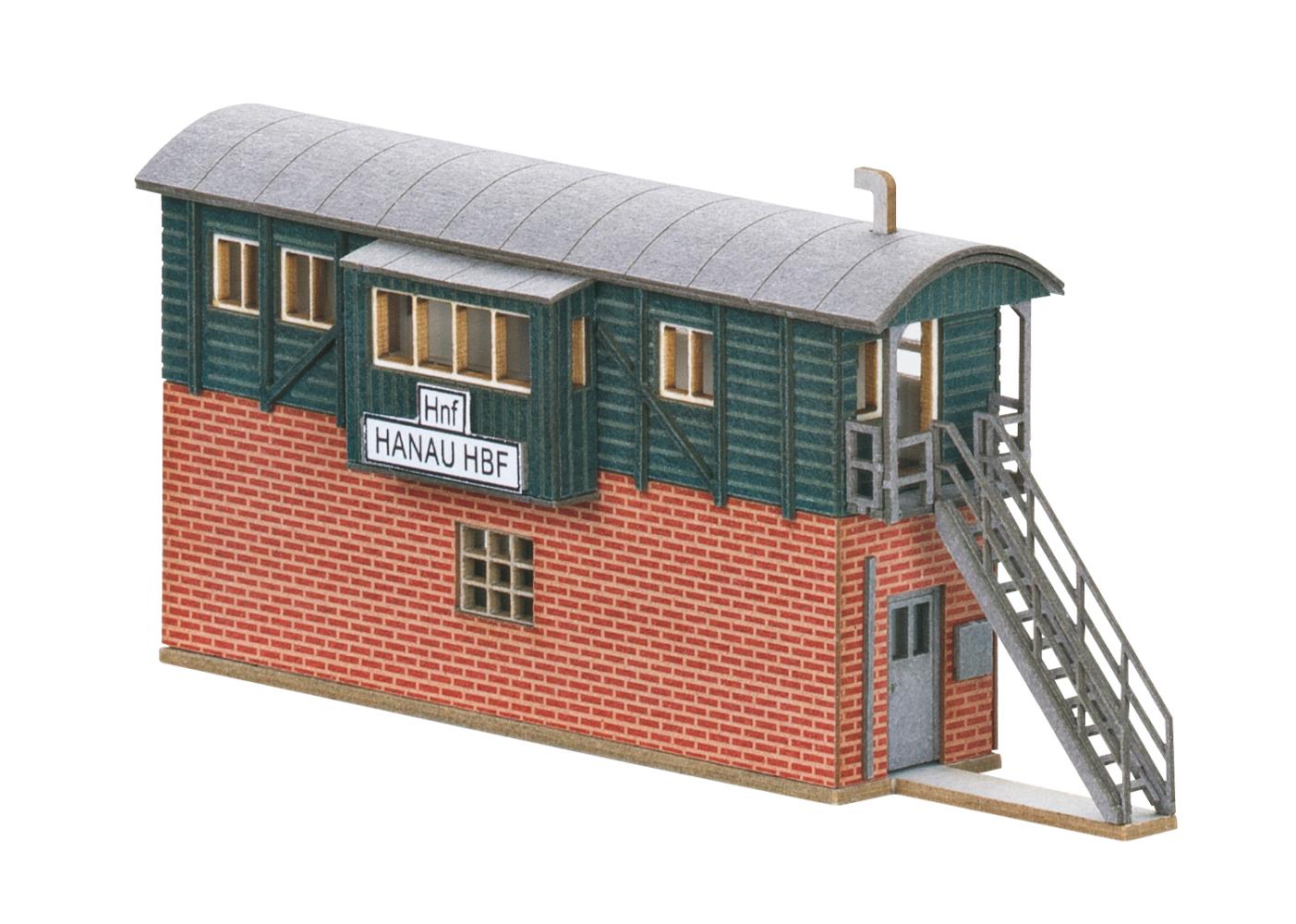Märklin 89808 Behelfsstellwerk Hanau Hbf 1:220 Spur Z Bausatz Neu