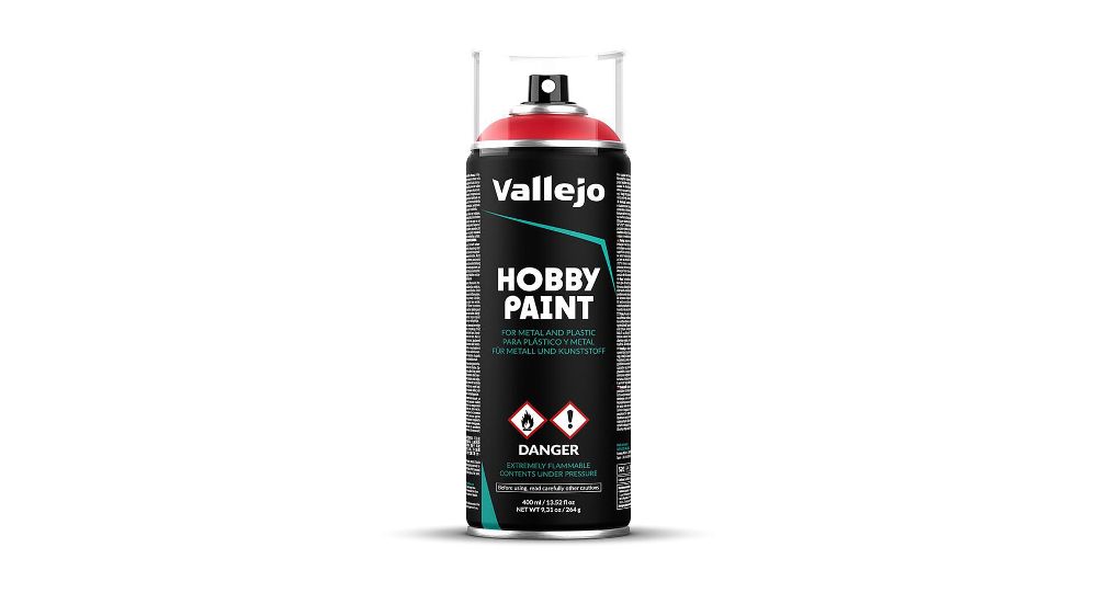 Vallejo 28023 Blutrot, Fantasie Farben, Sprühdose, 400 ml NEU