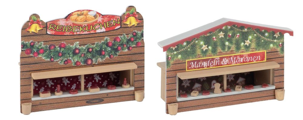 Faller 272020 2 Weihnachtsmarktbuden 1:160 Spur N Bausatz NEU