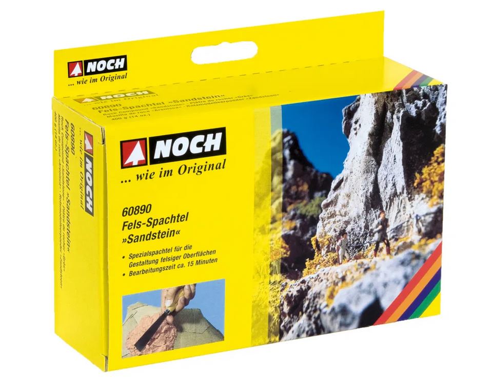 Noch 60890 Fels-Spachtel “Sandstein” braun 400 g Neu OVP