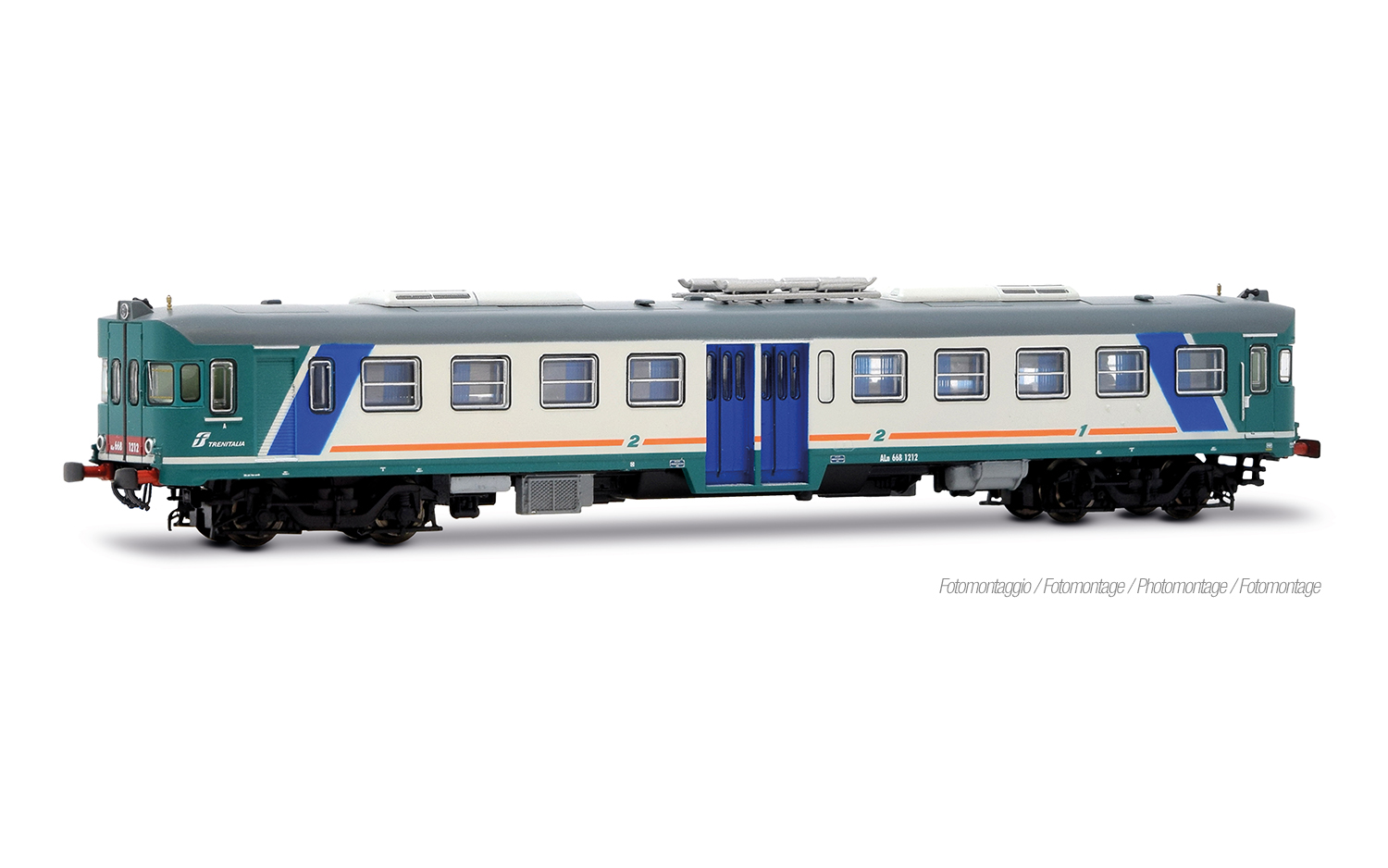 Lima HL2678 FS Trenitalia, Dieseltriebwagen der Reihe ALn 668 1200 Serie