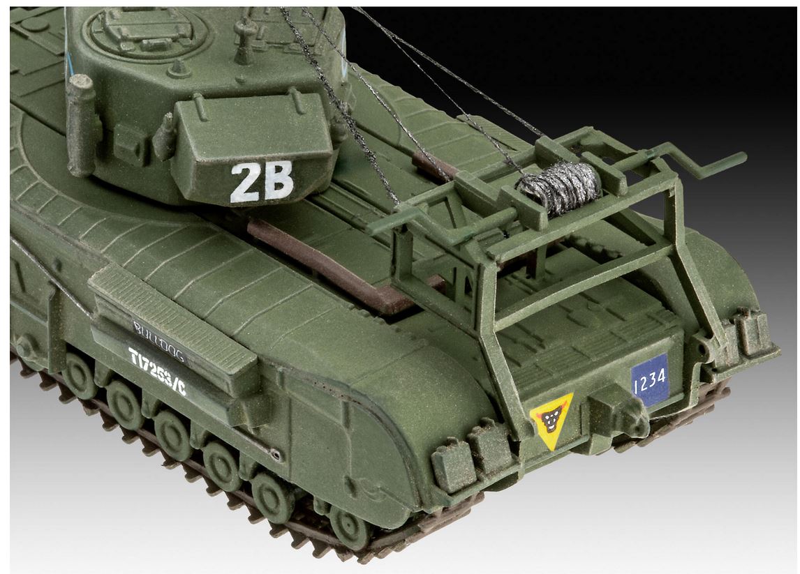 Revell 63297 Model Set Churchill A.V.R.E. mit Basiszubehör 1:76 Neu