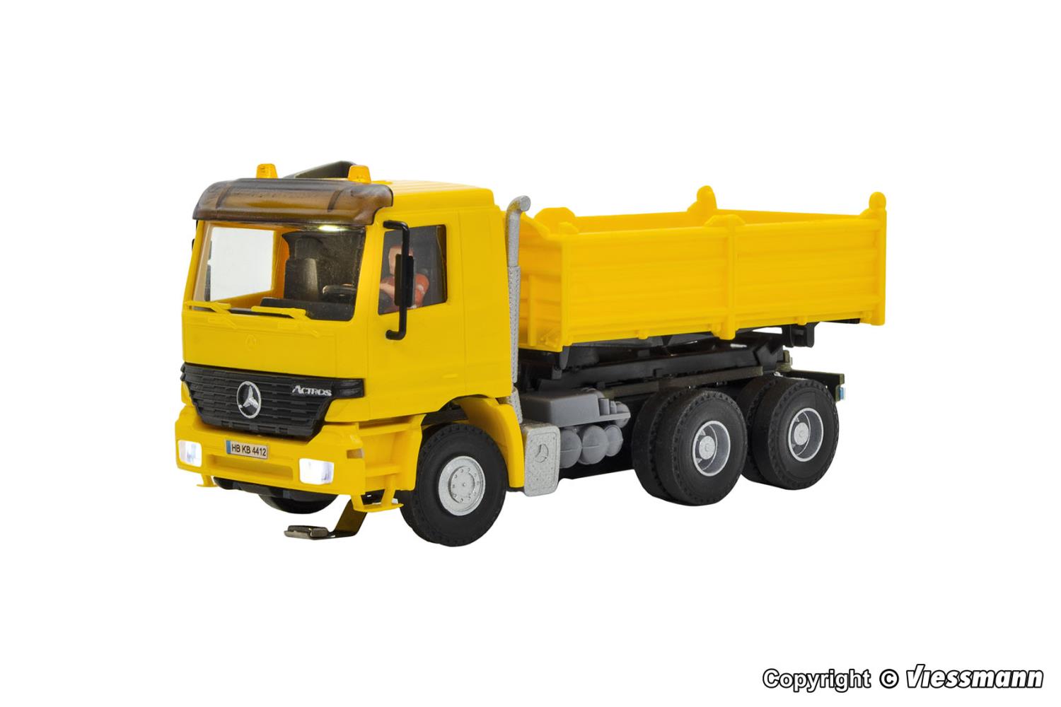 Viessmann 8015 MB ACTROS 3-achs Muldenkipper 1:87 Spur H0 Neu