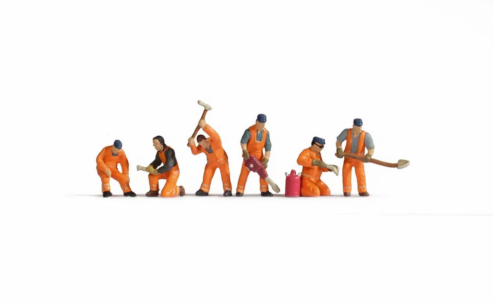 Noch 45276 Gleisbautrupp 1:120 Spur TT NEU OVP Figuren