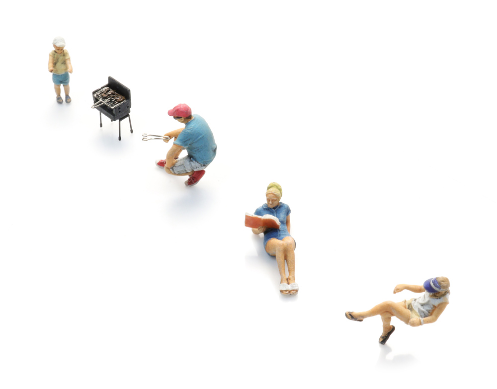 Artitec 5120029 Camping-Glück: Grillen (4x)
