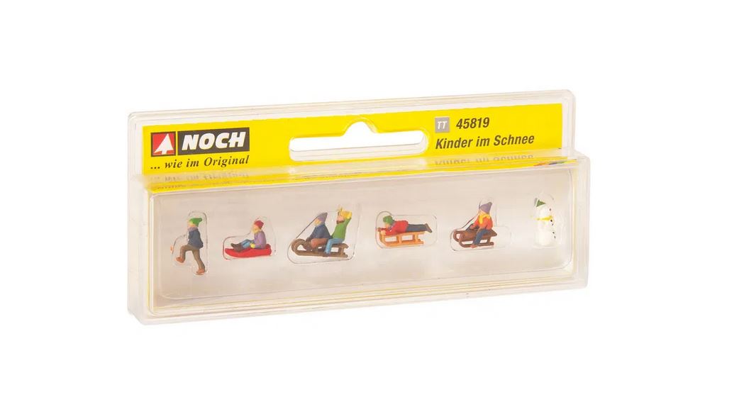 Noch 45819 Kinder im Schnee 1:120 Spur TT Neu OVP Figuren