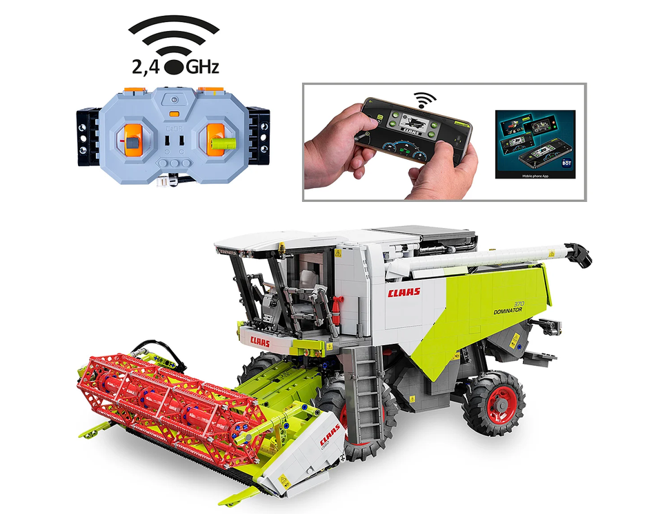 CaDA C61508W Claas Dominator 370 2,4GHz 1:18 Bausatz NEU OVP