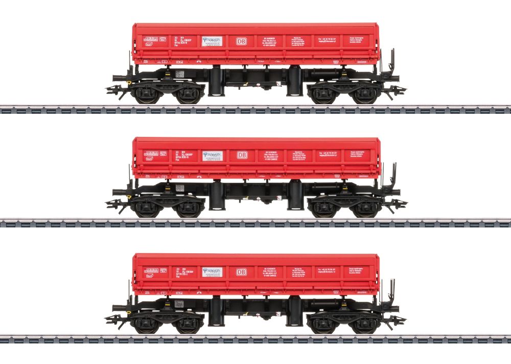 Märklin 48458 Seitenkippwagen-Set Fas DB Schenker RP 1:87 Spur H0