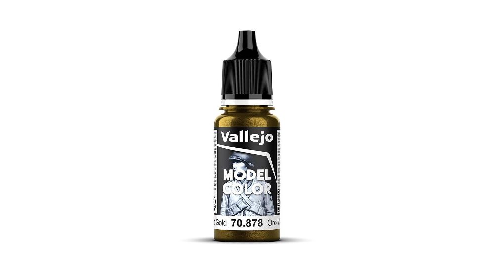 Vallejo 70878 Altgold, Metallic, 18 ml Model Color NEU