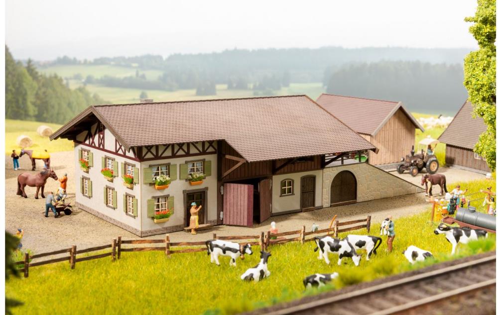 Noch 63714 Bauernhof - Spur N - Bausatz - Neu - OVP