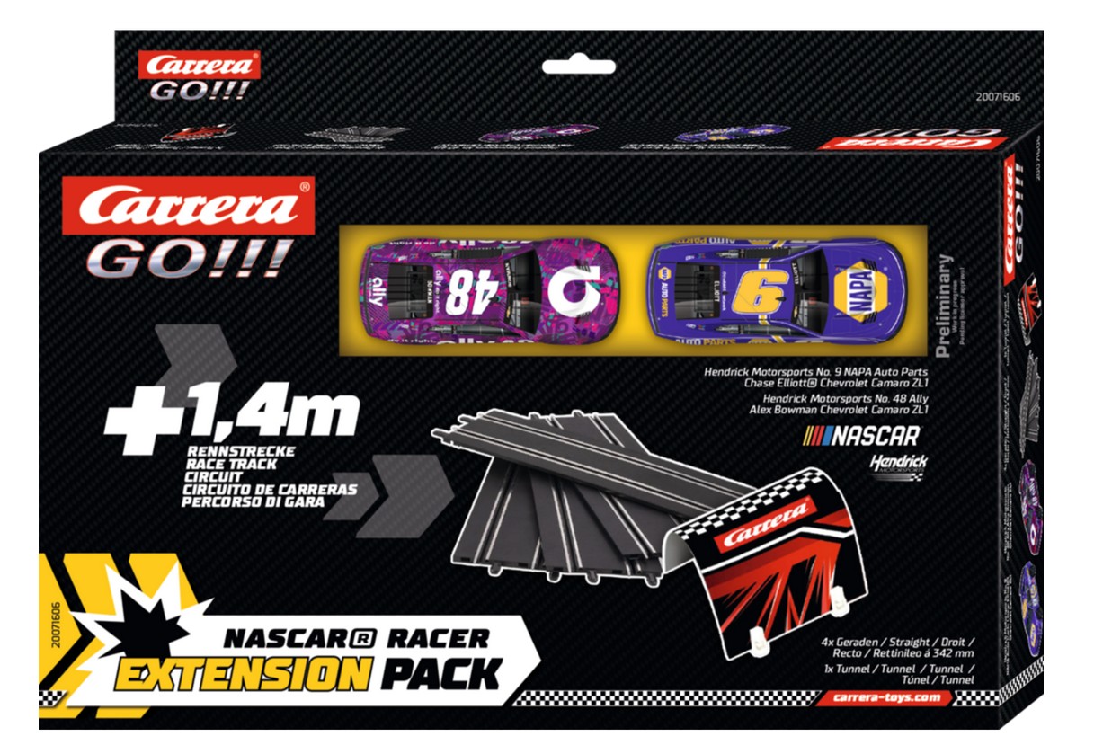 Carrera 20071606 Extension Pack - Nascar Racer Carrera GO!!! Neu OVP