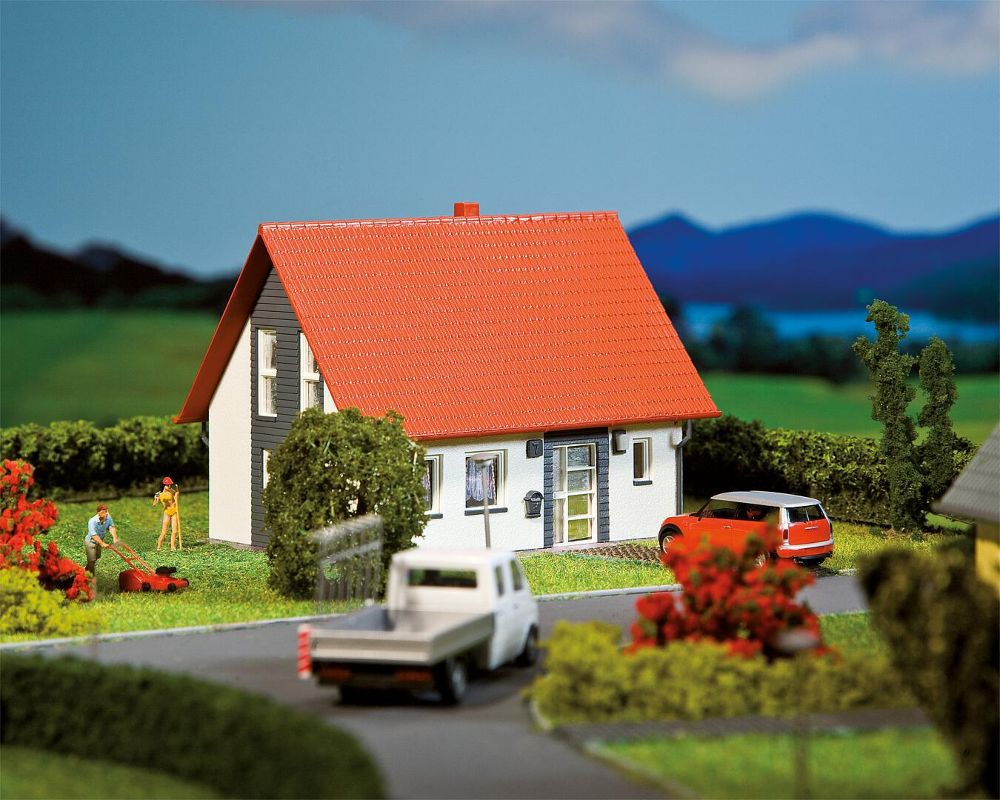 Faller 232321 Einfamilienhaus grau 1:160 Spur N Bausatz Neu OVP