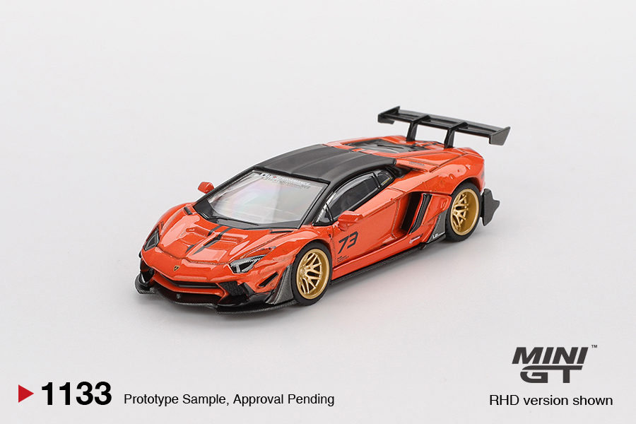Mini GT MGT01133-R 1:64 LAMBORGHINI AVENTADOR LB-WORKS