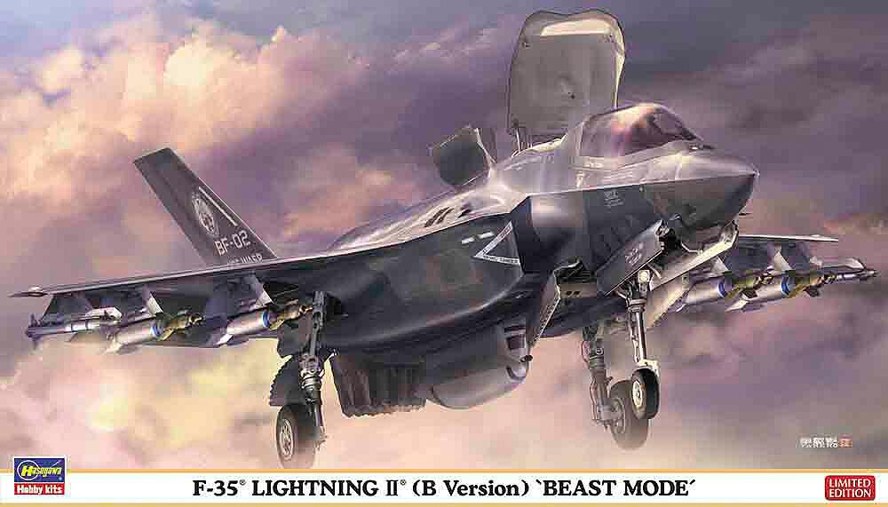 Hasegawa 02306 1/72 F-35 Lightning II, B-Version, beast Mode