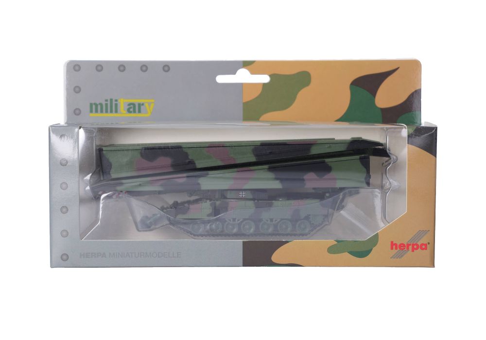 Herpa 746854 Brückenlegepanzer Leguan 26m dekoriert 1:87 Spur H0