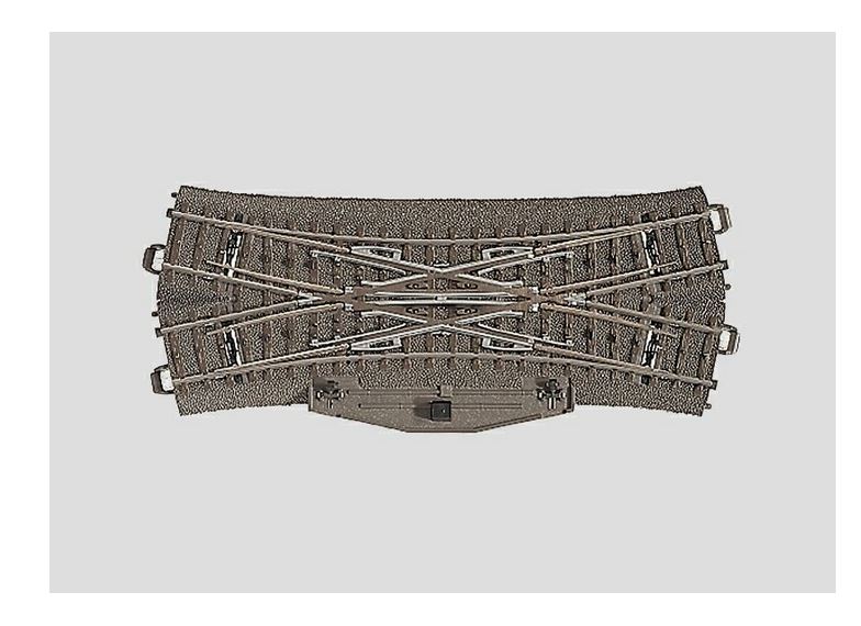 Märklin 24624 Doppelkreuzungsweiche - 188,3 mm / 24,3° - Spur H0