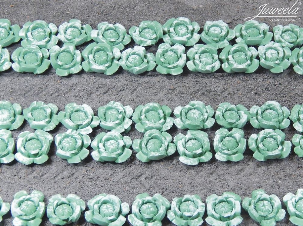 Juweela 23363 Weisskohl-Pflanzen, 36x (Miniatur)