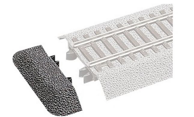 Roco 42651 Böschungsendstück 6 Stk. 1:87 Spur H0 Neu OVP