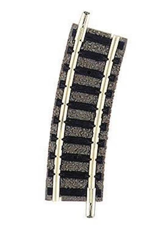 Fleischmann 9122 Gebogenes Gleis R1 15° Radius 192 mm 1:160 Spur N