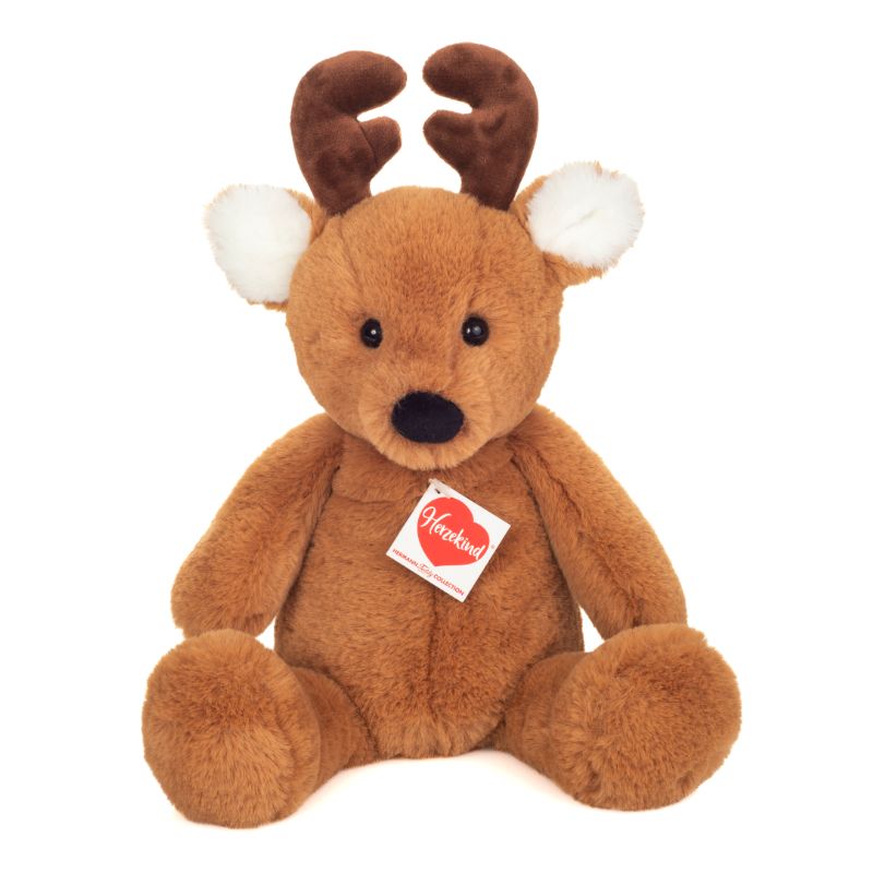 Teddy Hermann 93956 Hirsch Maxi 32 cm Stoff/Plüsch/Kuscheltier Neu