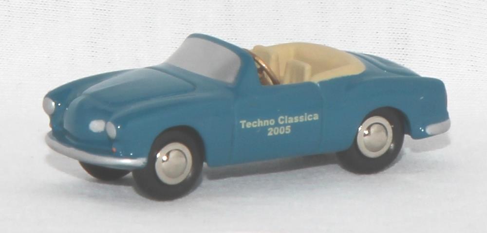 Schuco Piccolo PKW VW Karman Ghia 1:90- Techno Classica 2005