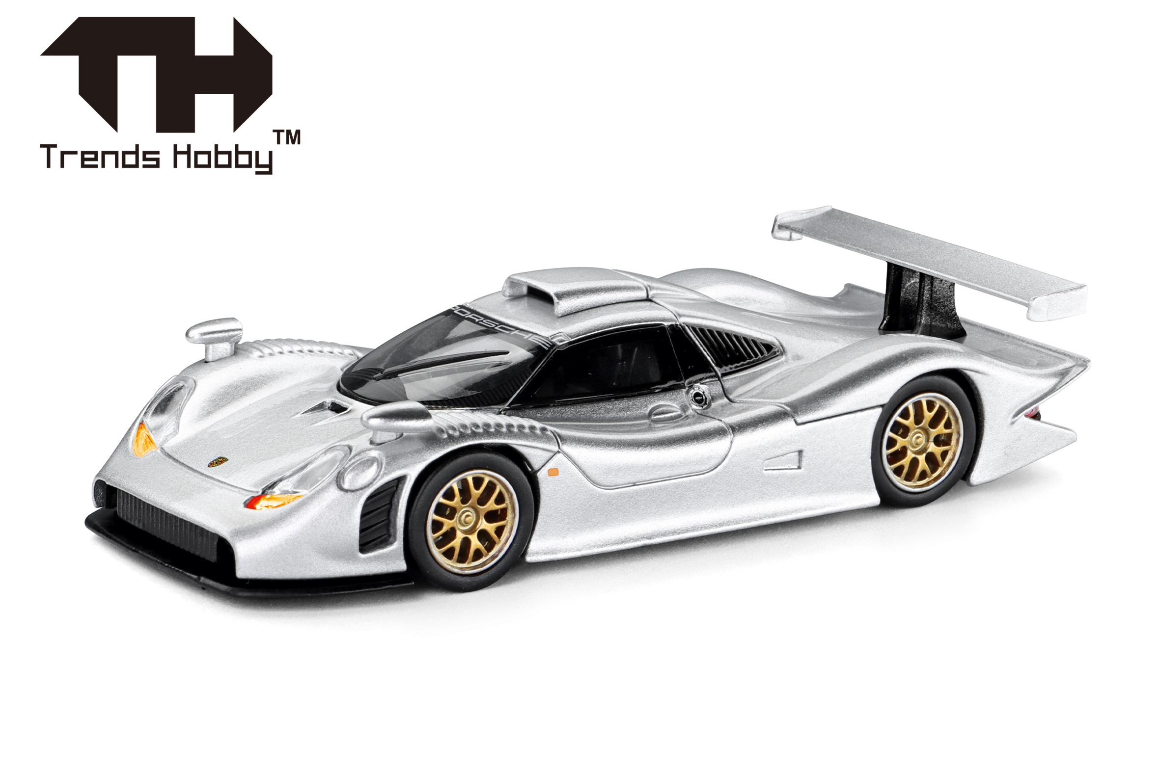 Herpa 864TH000021 Porsche 911 GT1 1998 - Silver