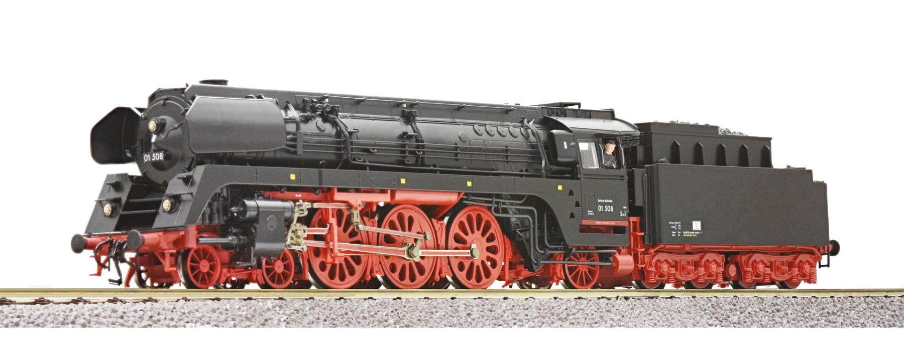 Roco 79268 Dampflokomotive 01 508 DR 1:87 Spur H0 AC Snd Neu