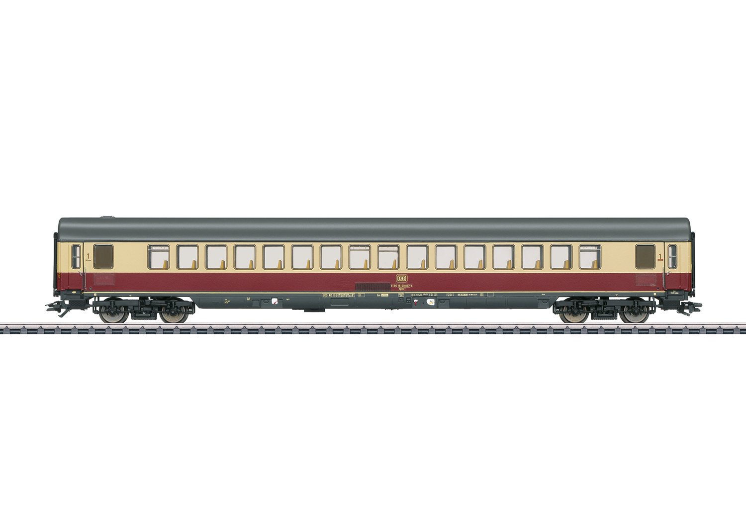 Märklin 43861 Schnellzugwagen Apmz 121 DB 1:87 Spur H0 AC Neu