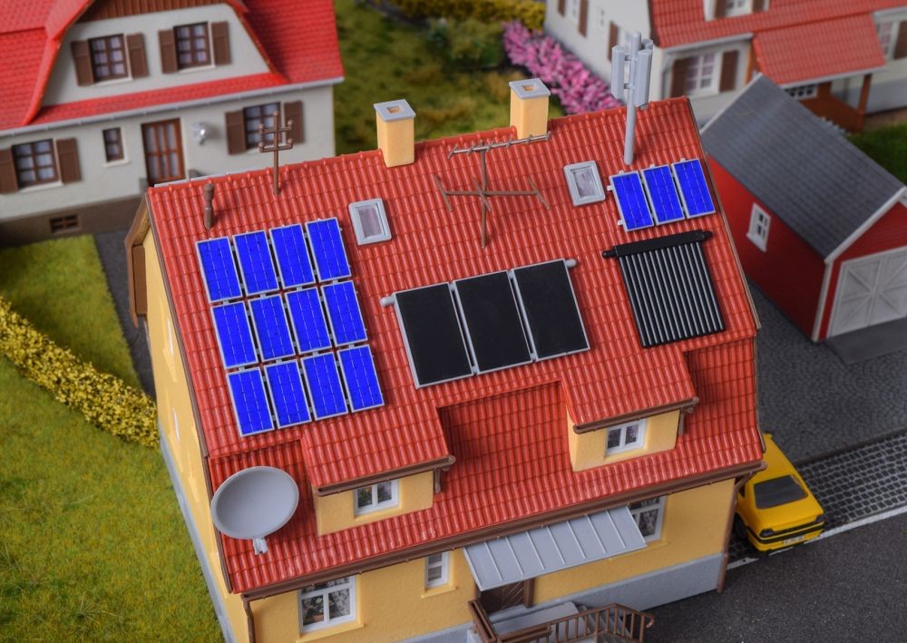 Kibri 38602 H0 Deko-Set Solar, Röhren, Photovoltaik