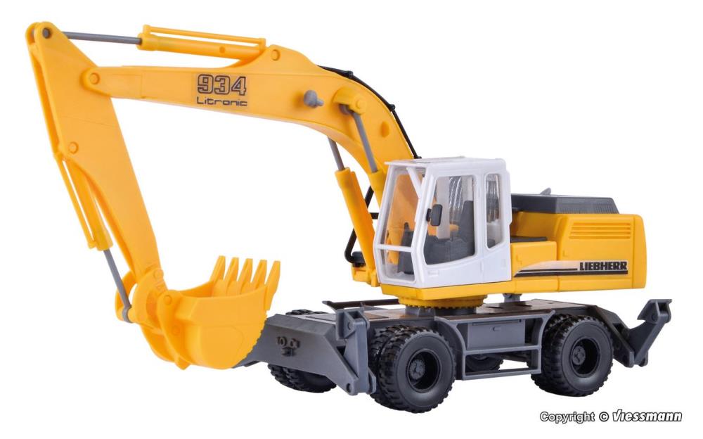Kibri 11261 H0 LIEBHERR 934 Litronic mit Radfahrwerk