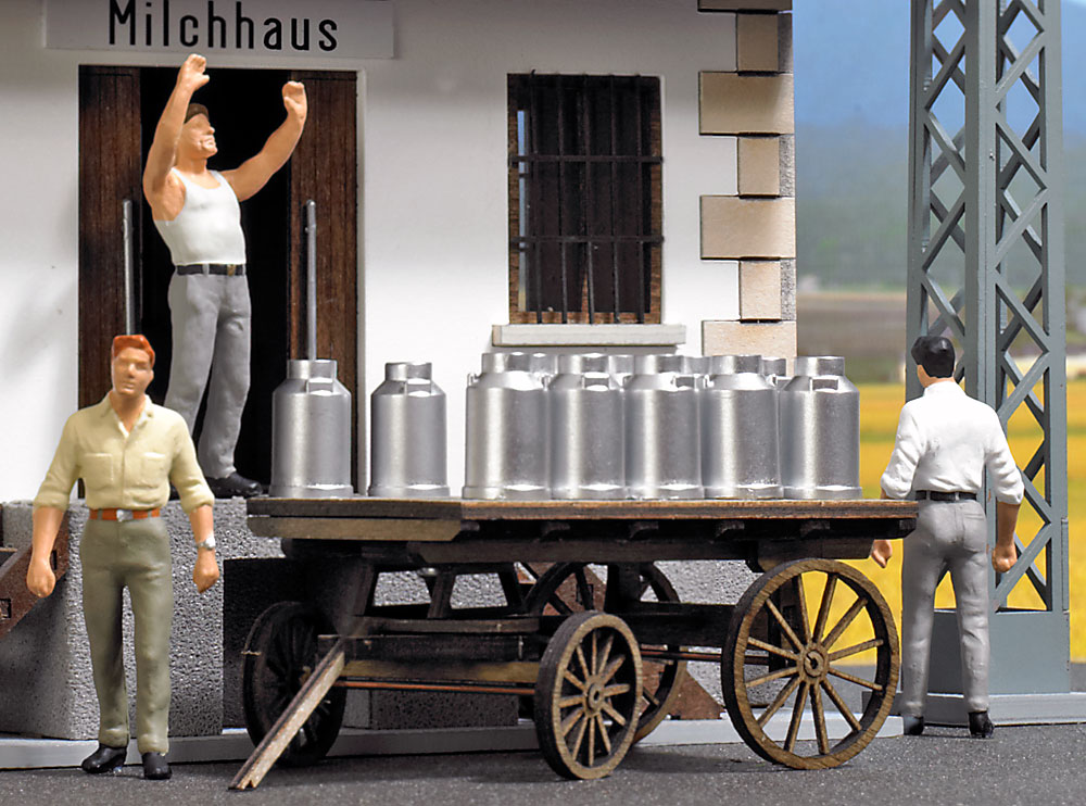 Busch 10262 Milchkannen 1:45 Spur 0 Neu OVP