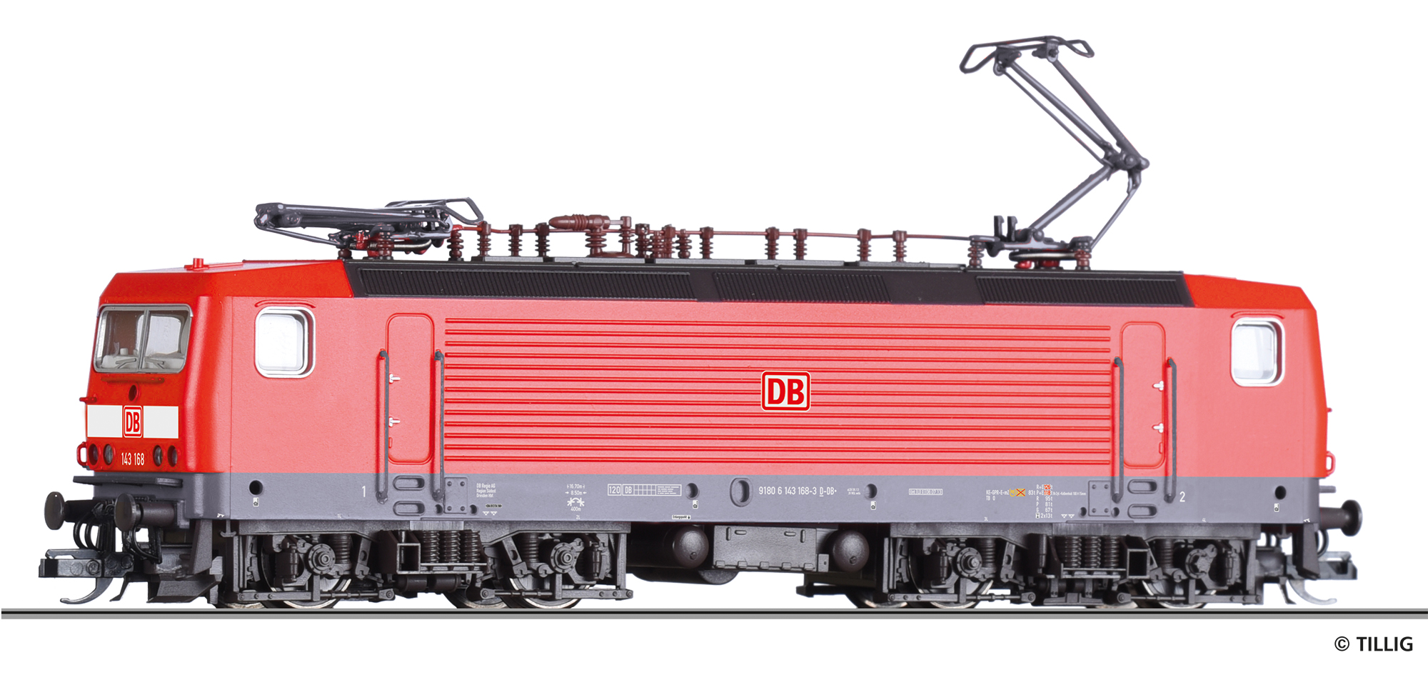 Tillig 04350 Elektrolokomotive BR 143 der DB AG