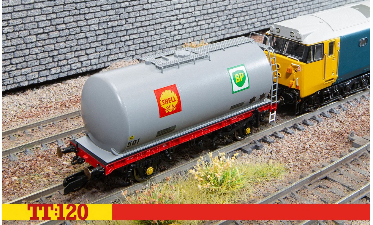 Hornby TT6034 Shell BP - TTA 35T - '501' Tank Wagon 1:120 Spur TT