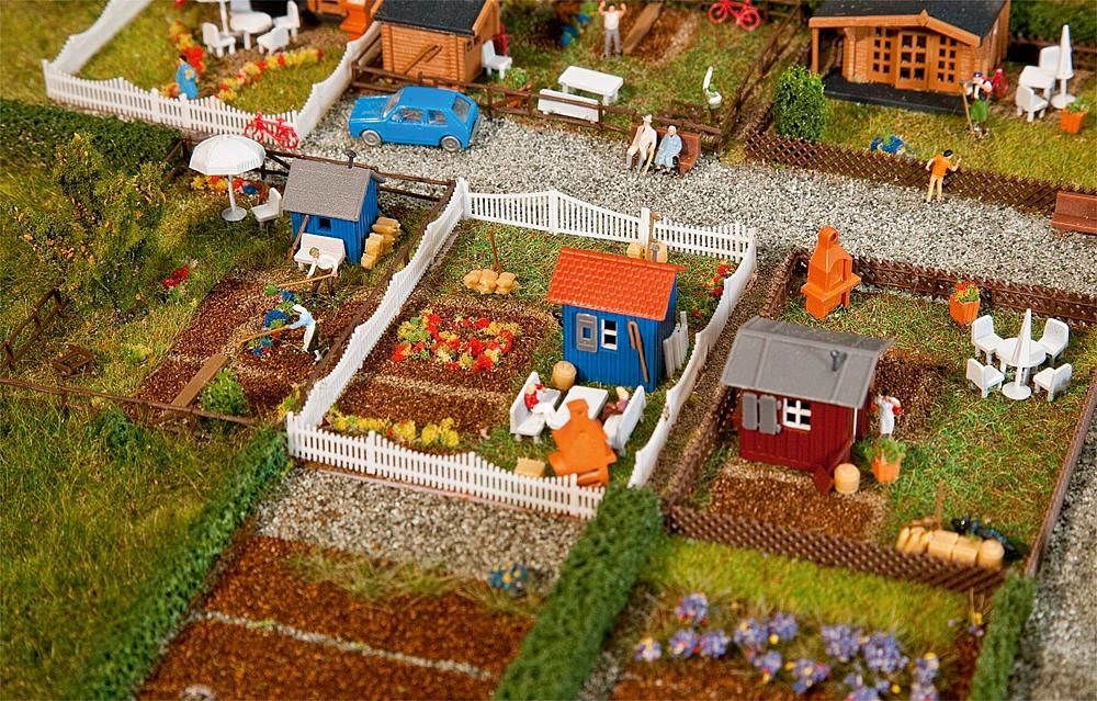 Faller 272551 Schrebergartenset 2 1:160 Spur N Neu OVP