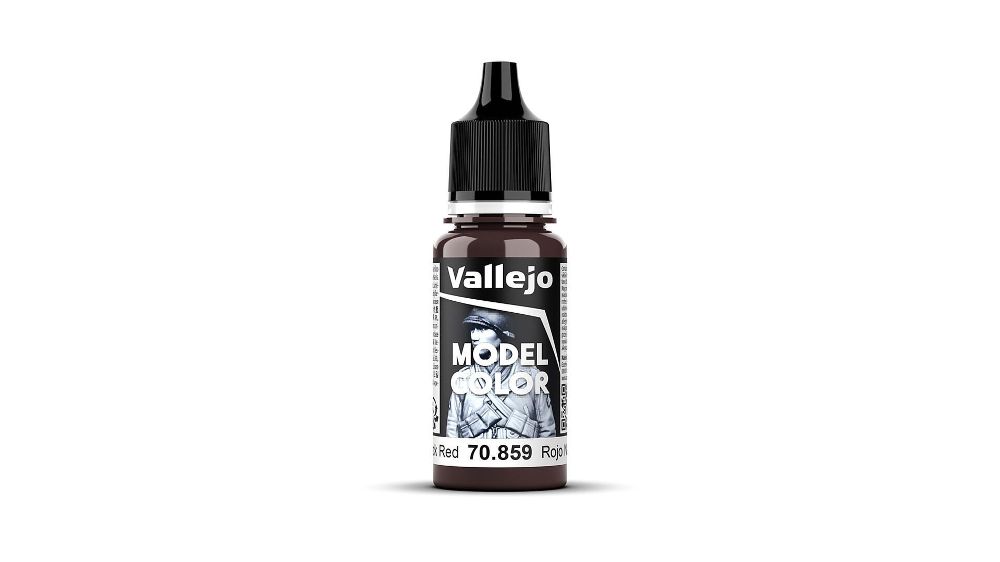 Vallejo 70859 Schwarzrot, matt, 18 ml Model Color NEU