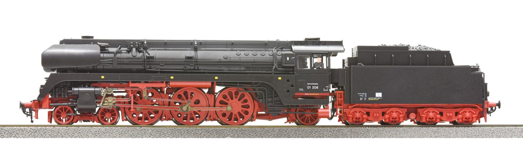 Roco 79268 Dampflokomotive 01 508 DR 1:87 Spur H0 AC Snd Neu
