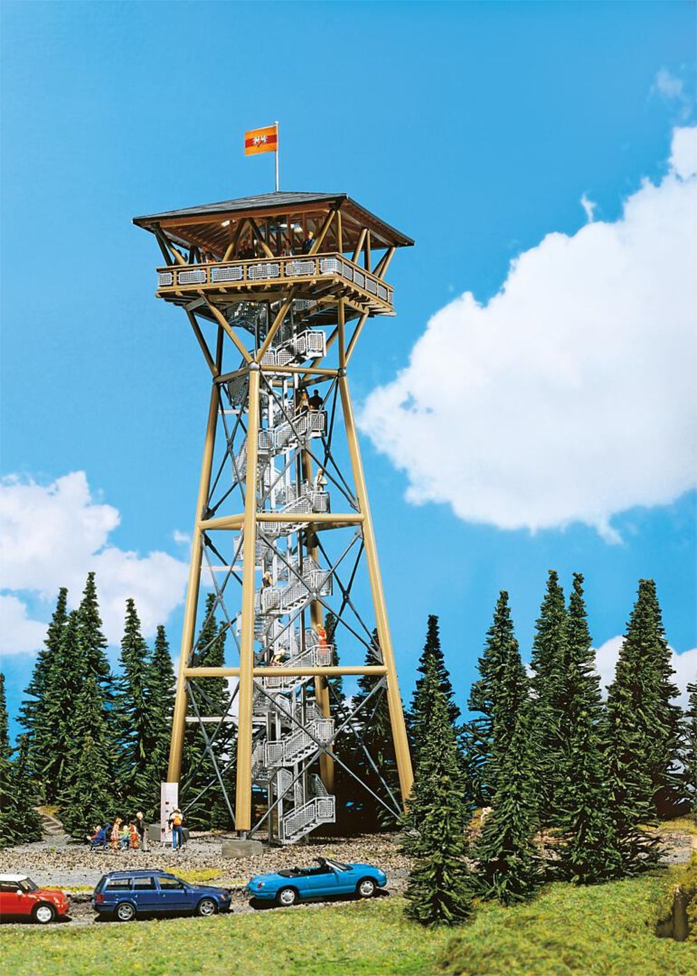 Faller 130390 Aussichtsturm Riesenbühl 1:87 Spur H0 Bausatz Neu