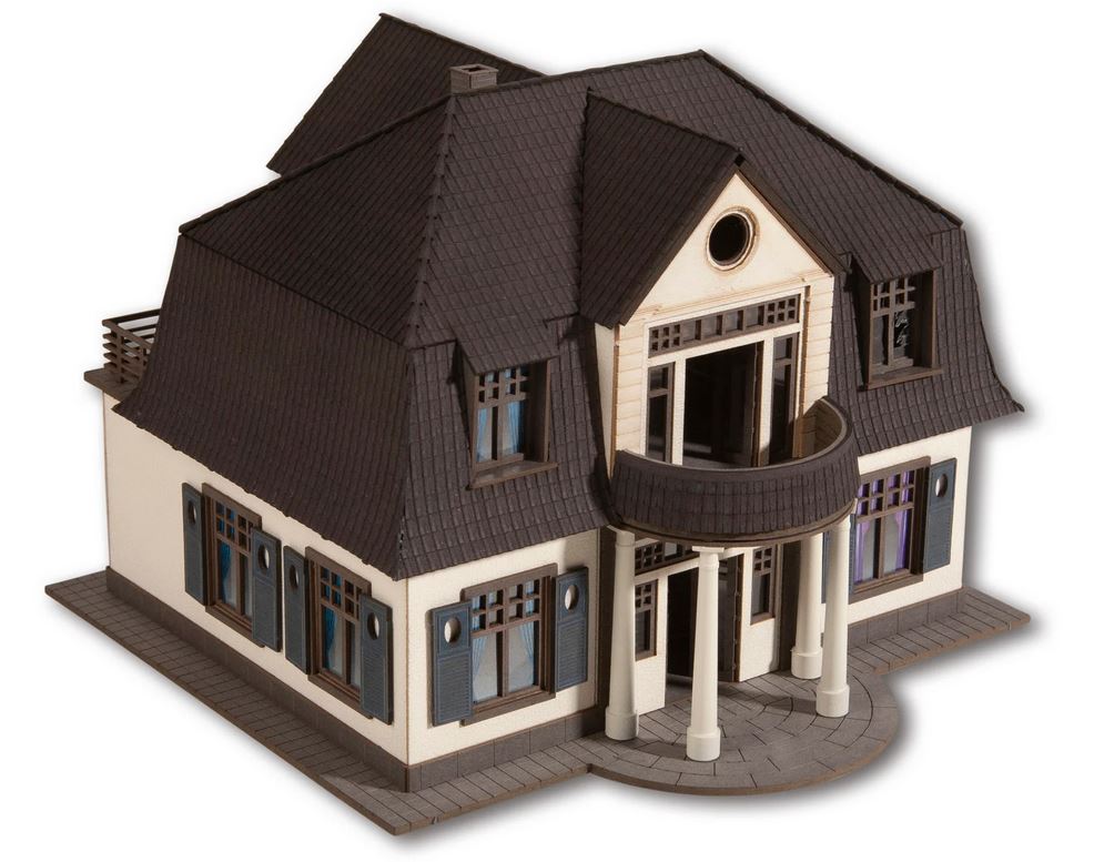 Noch 66507 Brennendes Freudenhaus - Spur H0 - Bausatz - Neu