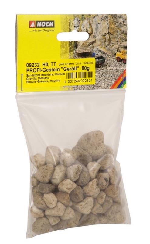 Noch 09232 PROFI-Gestein “Geröll” - grob,80 g,Körnung 6,0-16,0 mm
