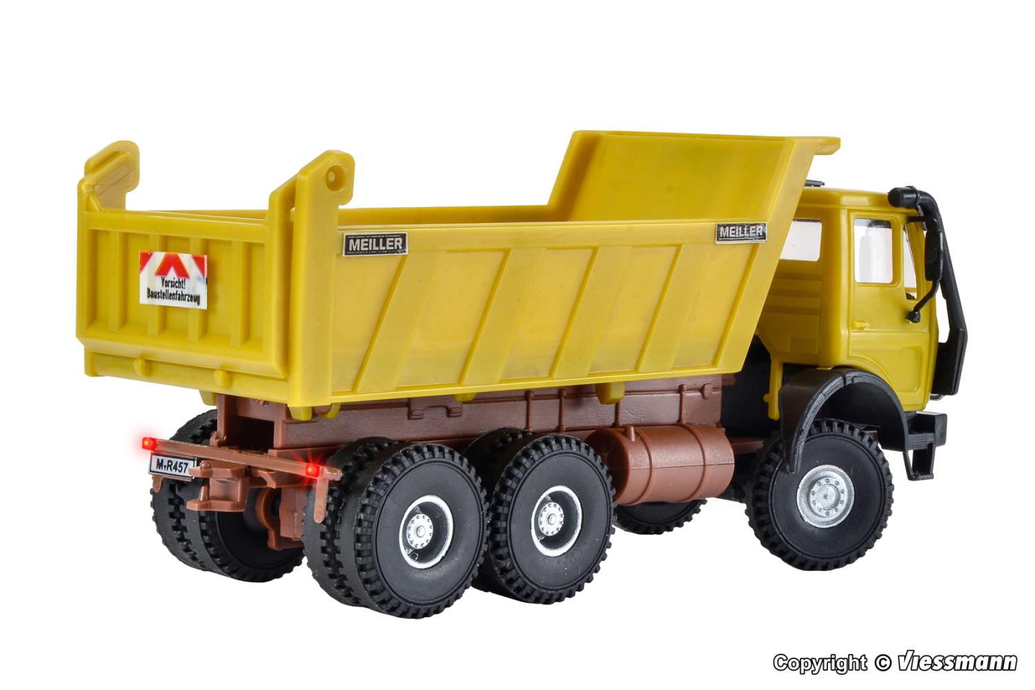Kibri 14023 MB MEILLER Kipper 3-achsig 1:87 Spur H0 Bausatz Neu