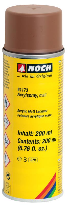 Noch 61173 Acrylspray matt braun 200 ml