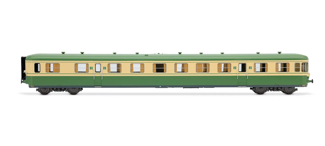 Jouef HJ2462S SNCF diesel railcar RGP I with trailer ep IV 1:87 Spur H0