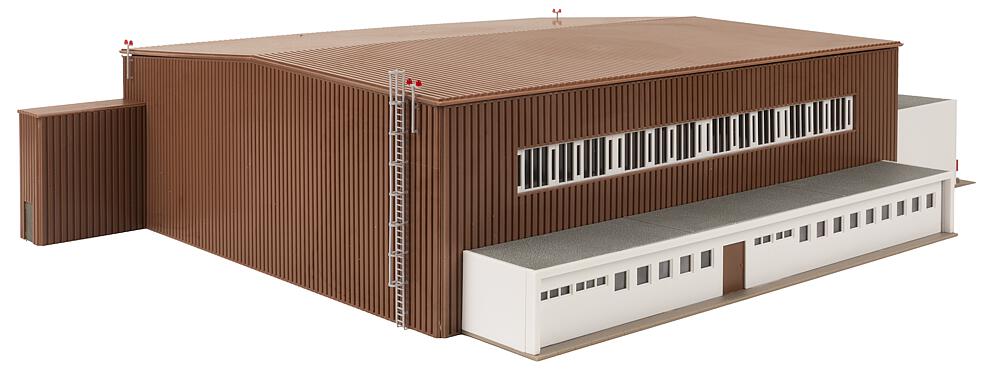 Faller 144111 Hangar mit Hubschrauber 1:87 Spur H0 Bausatz Neu