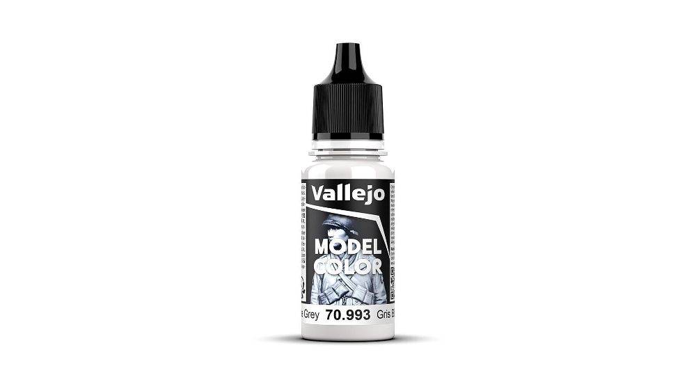 Vallejo 70993 Weißgrau, matt, 18 ml Model Color NEU