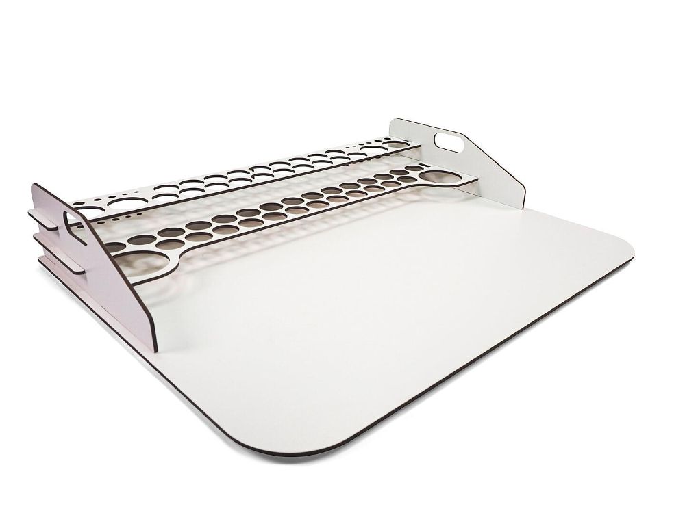 Vallejo 26013 Farbständer mit Arbeitsplatte 50x37 cm Bausatz NEU