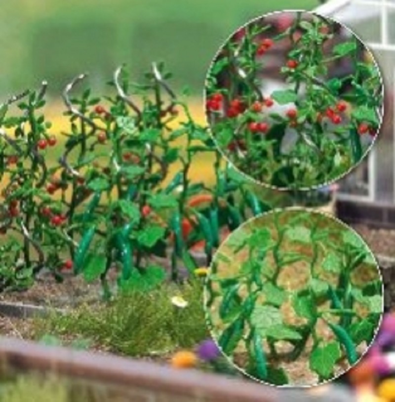 Busch 1214 Gurken und Tomaten