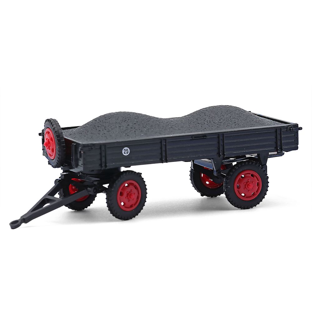 Busch 210010211 Anhänger T4 mit Kohleladung Schwarz 1:87 Spur H0